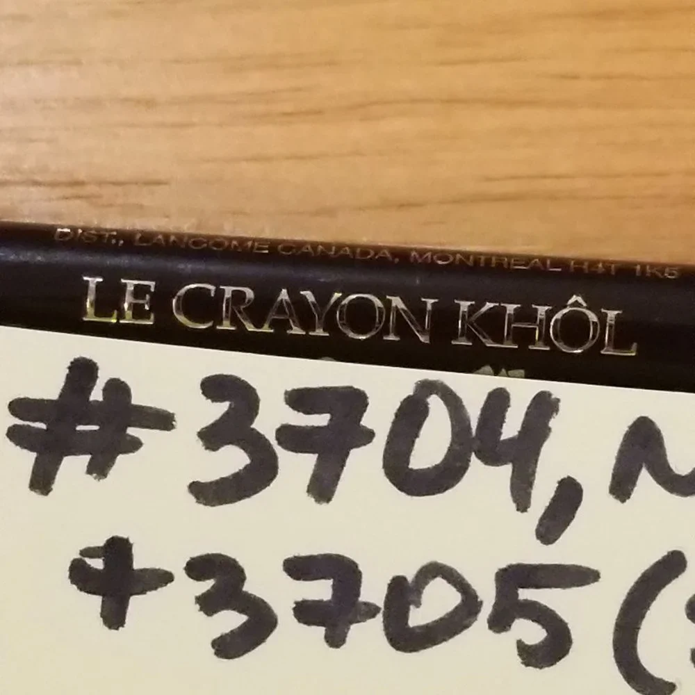 ✅#3705 NEW Lancome Le Cayon Khol Eye Black Coffee